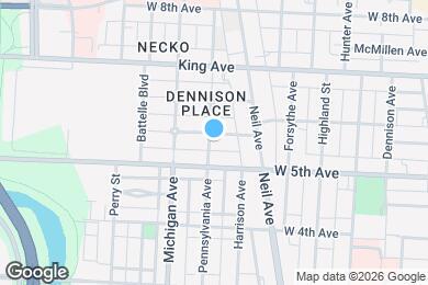 Map image of the property - 339 W 6th Ave