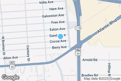 Map image of the property - 9085 Cocoa Ave