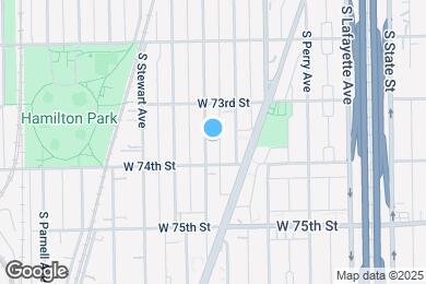 Map image of the property - 7339 S Princeton Ave