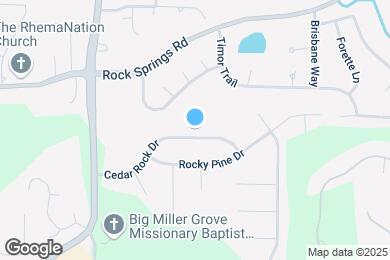 Map image of the property - 5348 Cedar Rock Dr