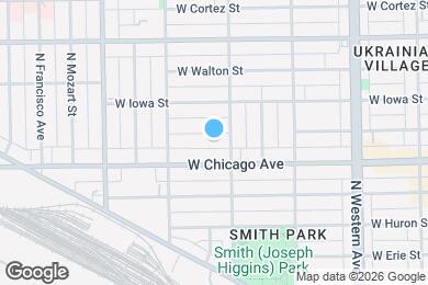 Map image of the property - 2615 W Rice St