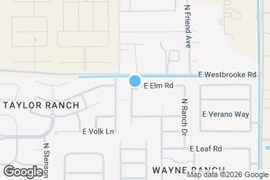 Map image of the property - 1101 E Elm Rd