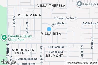 Map image of the property - 17845 N 43rd St