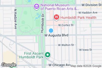 Map image of the property - 2942 W Augusta Blvd