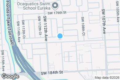 Map image of the property - 11001 SW 180th St