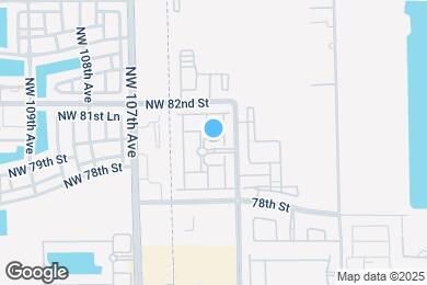 Map image of the property - 10452 NW 80th Ter