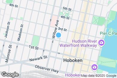 Map image of the property - 202 Park Ave