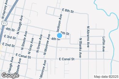 Map image of the property - 804 E 4th St