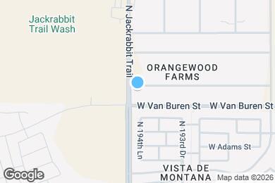 Map image of the property - 19435 W Melvin St