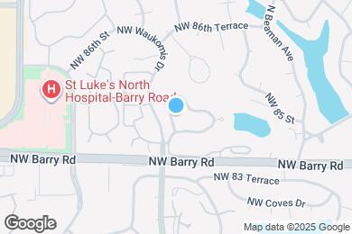 Map image of the property - 8425 N Chatham Ave