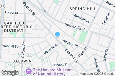 Map image of the property - 257 Beacon St