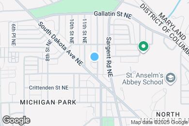 Map image of the property - 4926 12th St NE