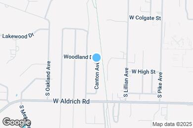 Map image of the property - 1515 Canton Ave