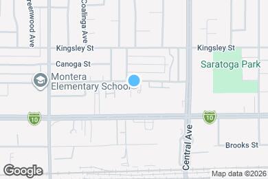 Map image of the property - 5125 Bandera St