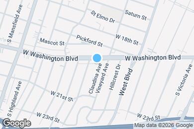 Map image of the property - 1913 1/2 Claudina Ave-