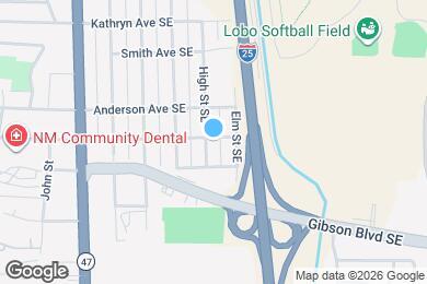 Map image of the property - 2101 Elm St SE