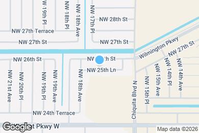 Map image of the property - 1719 NW 25th Ln