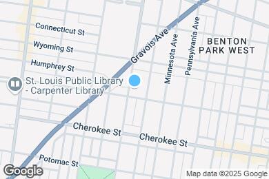 Map image of the property - 3246 S Compton Ave