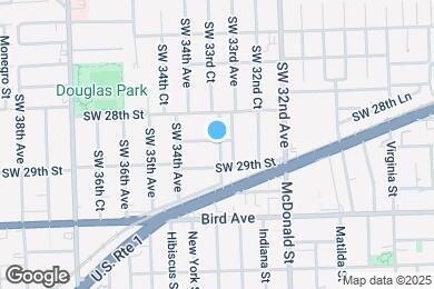 Map image of the property - 2868 SW 33rd Ct