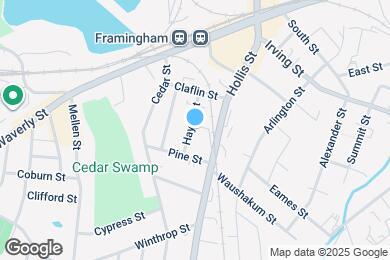 Map image of the property - 36 Hayes St