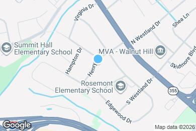 Map image of the property - 16505 Henry Dr