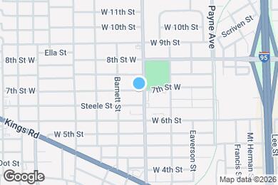 Map image of the property - 1666 N Myrtle Ave