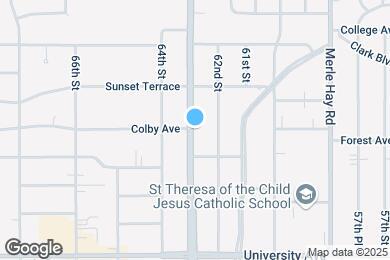 Map image of the property - 1413 63rd St