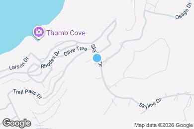 Map image of the property - 1654 Skyline Dr