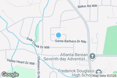 Map image of the property - 2643 Creekside Dr NW