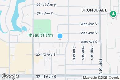 Map image of the property - 2219 30th Ave S
