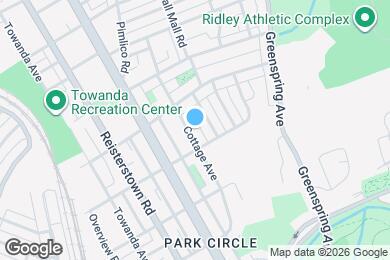 Map image of the property - 3817 Cottage Ave