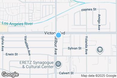 Map image of the property - 6340 Wilbur Ave