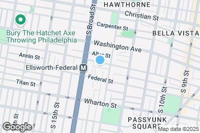 Map image of the property - 1113 S Broad St