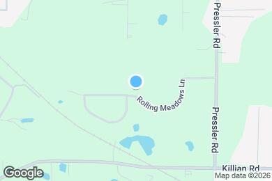 Map image of the property - 2043 Rolling Meadows Ln