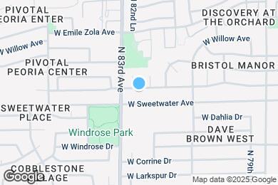 Map image of the property - 8249 W Dreyfus Dr
