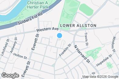 Map image of the property - 32 Riverdale St