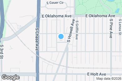 Map image of the property - 316A E Burdick Ave