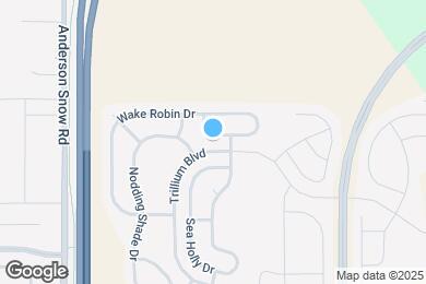 Map image of the property - 14833 Wake Robin Dr