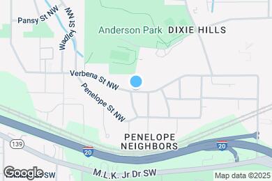 Map image of the property - 2053 Verbena St NW