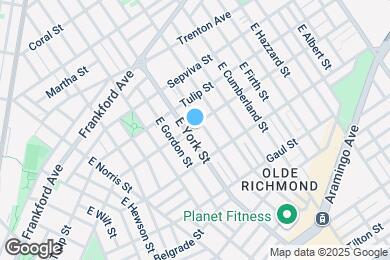 Map image of the property - 2331 E York St