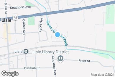 Map image of the property - Lisle Station Apartments