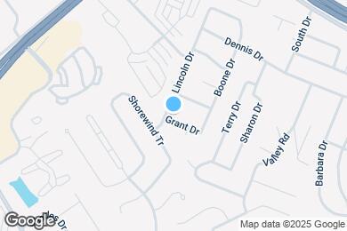 Map image of the property - 1546 Grant Dr