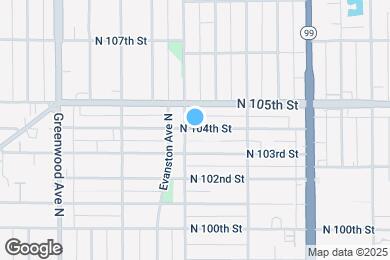 Map image of the property - 703 N 104th St