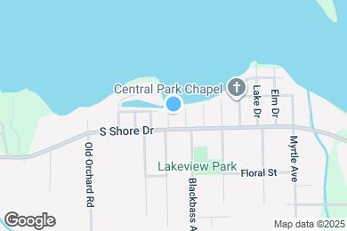 Map image of the property - 571 W End Dr
