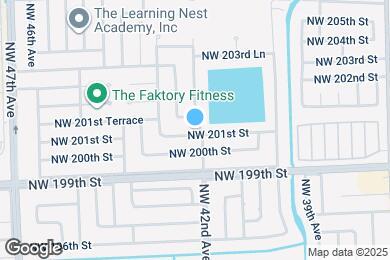 Map image of the property - 4205 NW 201st St