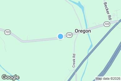 Map image of the property - 1357 E Oregon Rd