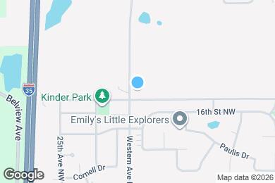 Map image of the property - 1707 Western Ave NW