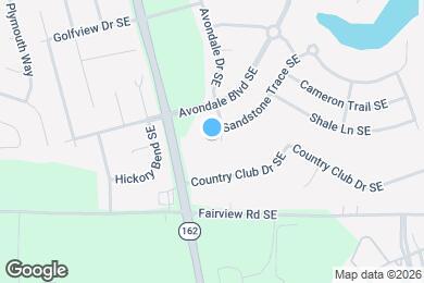 Map image of the property - 3103 Avondale Dr SE