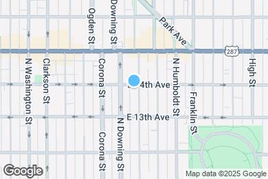 Map image of the property - 1373 N Marion St