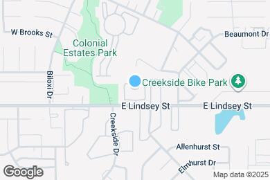 Map image of the property - 1807 E Lindsey St